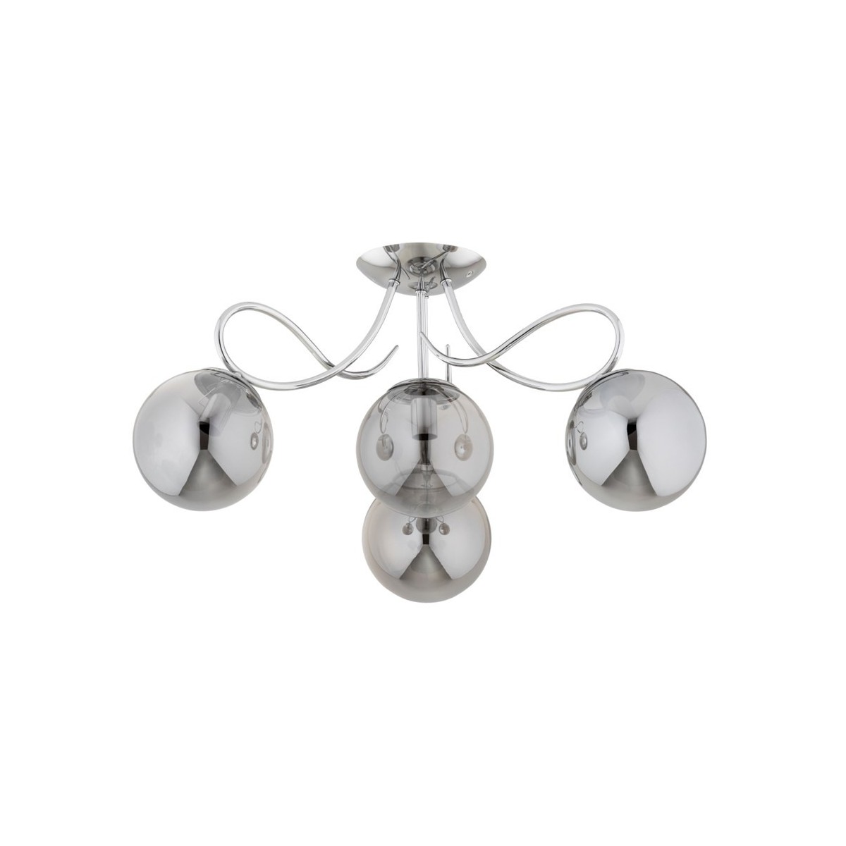 LAMPA SUFITOWA ALFA OXA CHROM 4XE14