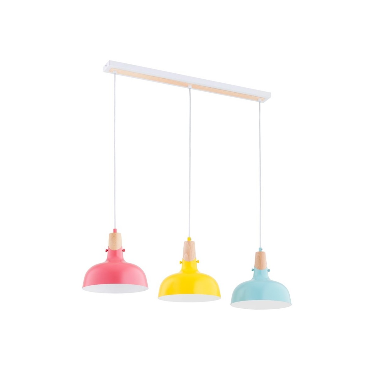 LAMPA WISZĄCA ALFA SOLO GEM MINT 3xE27