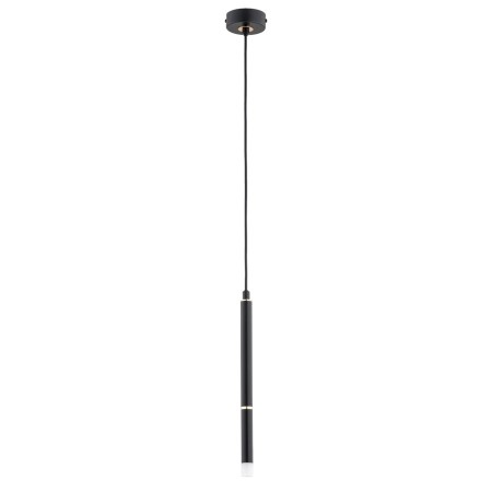 LAMPA WISZĄCA ALFA DESTO CZARNO-ZŁOTA 1xG9