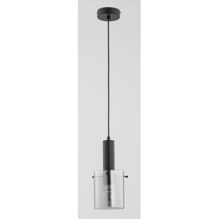 LAMPA WISZĄCA ALFA CELIA CZARNA 1xE27