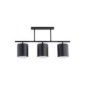 LAMPA SUFITOWA ALFA ARCZI CZARNA 3xE27
