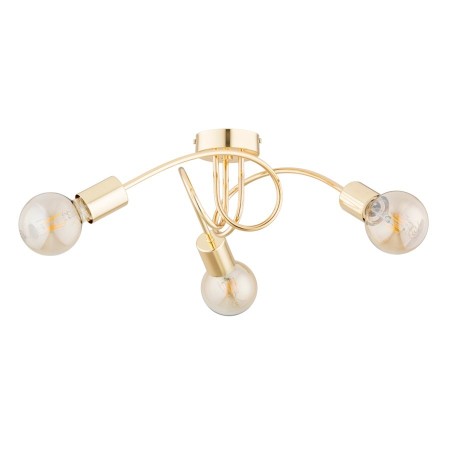 LAMPA SUFITOWA ALFA FARTA GOLD 3xE27