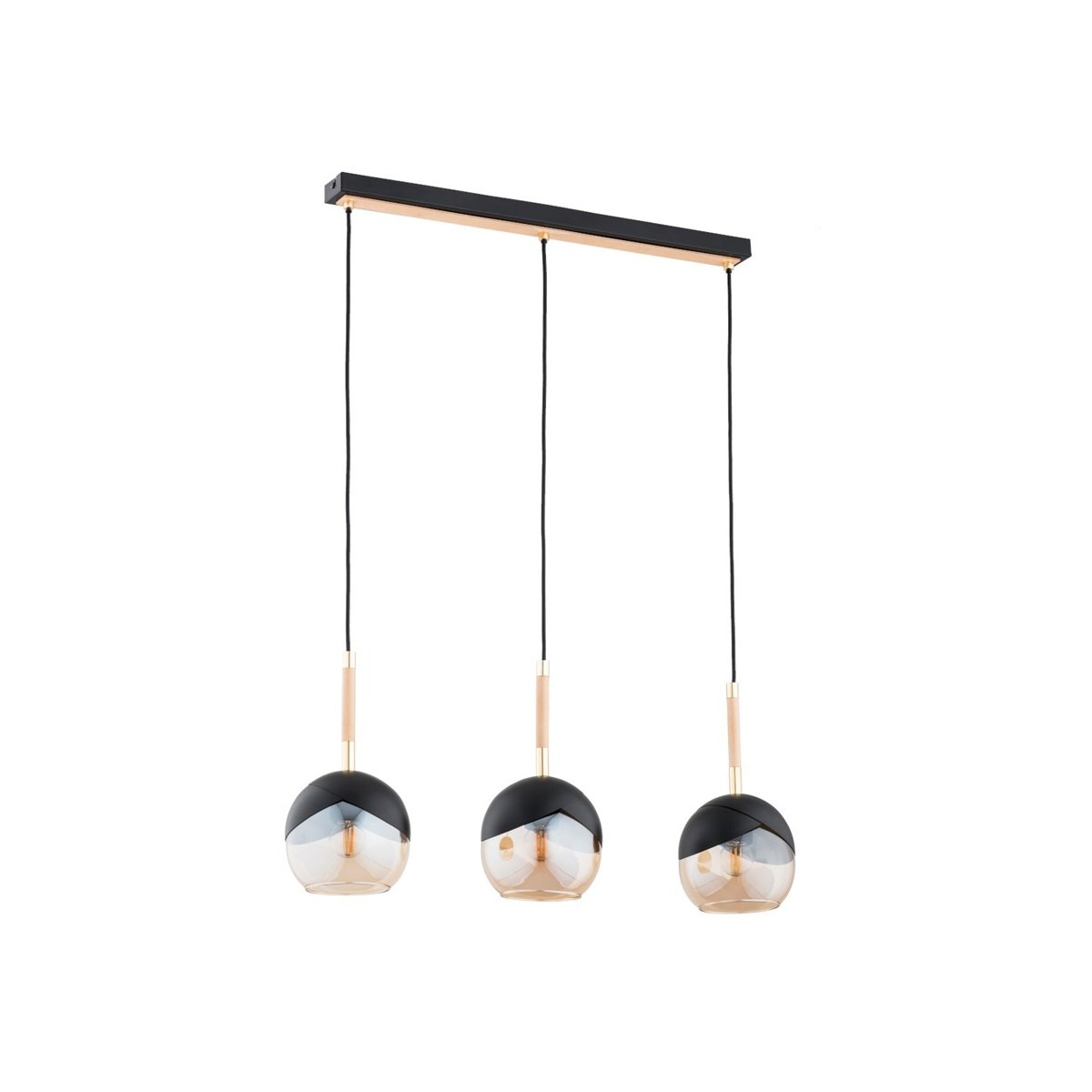 LAMPA WISZĄCA ALFA PRADA MIX 3xE27