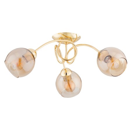 LAMPA SUFITOWA ALFA TEVI GOLD 3xE27