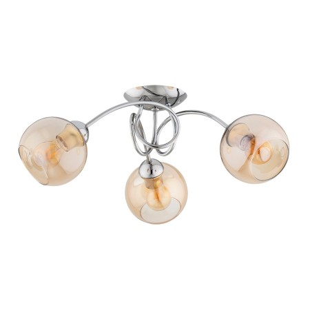 LAMPA SUFITOWA ALFA TEVI CHROM 3xE27