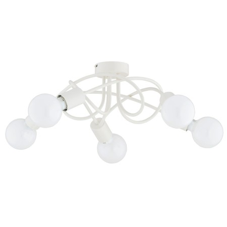 LAMPA SUFITOWA ALFA BOSTON KREMOWA 5xE27