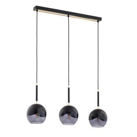 LAMPA WISZĄCA ALFA MILTONA CZARNA 3xE27