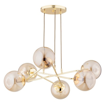 LAMPA SUFITOWA ALFA TRISTAN GOLD 6xE14