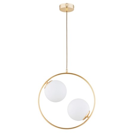 LAMPA WISZĄCA ALFA AVIA S 10 ZŁOTA 2xE14