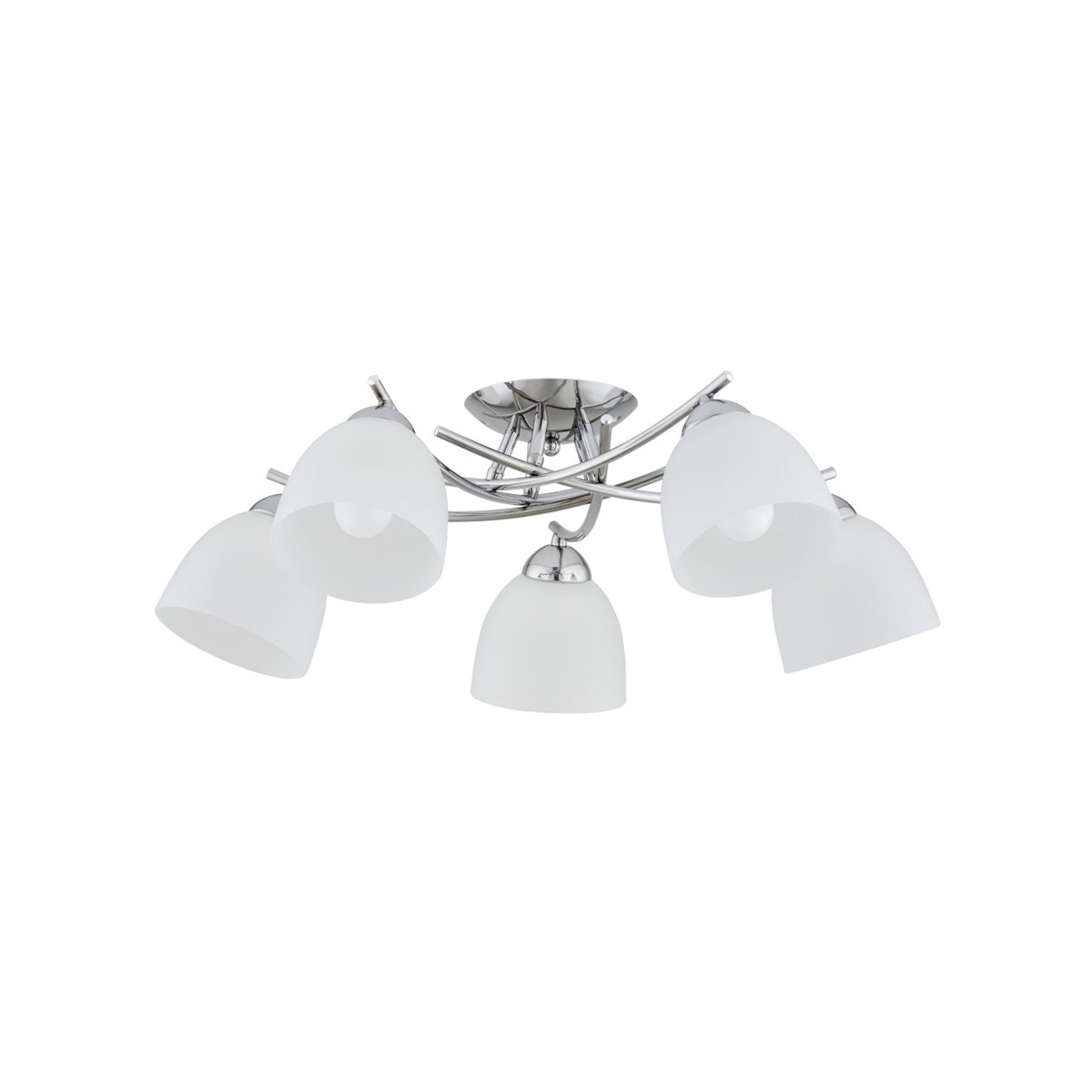 LAMPA SUFITOWA ALFA SEVA CHROM 5xE27