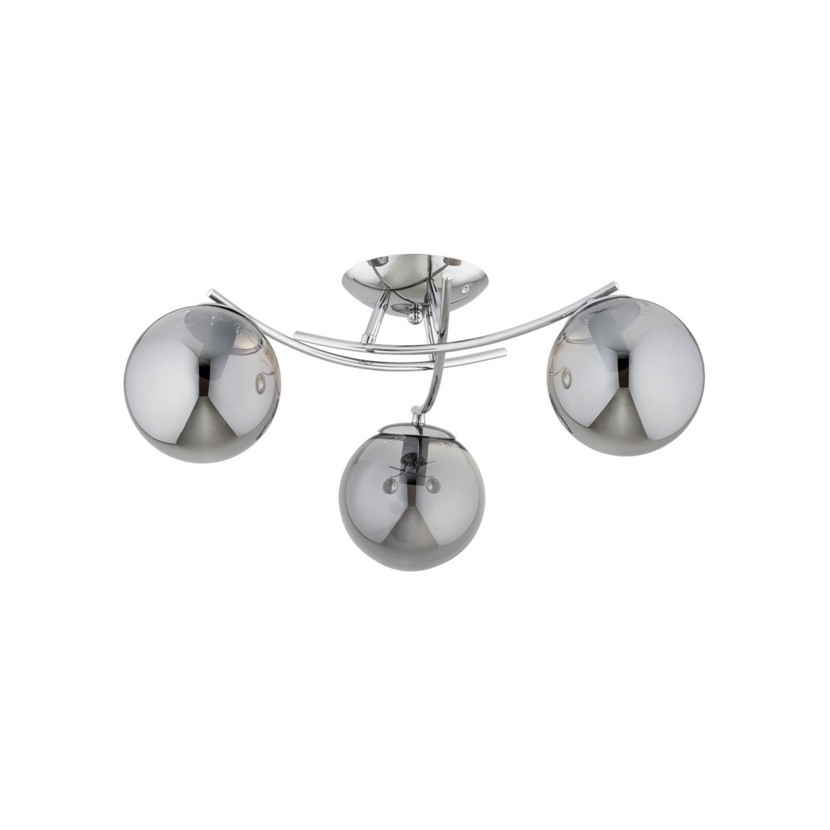 LAMPA SUFITOWA ALFA SAVI CHROM 3xE14