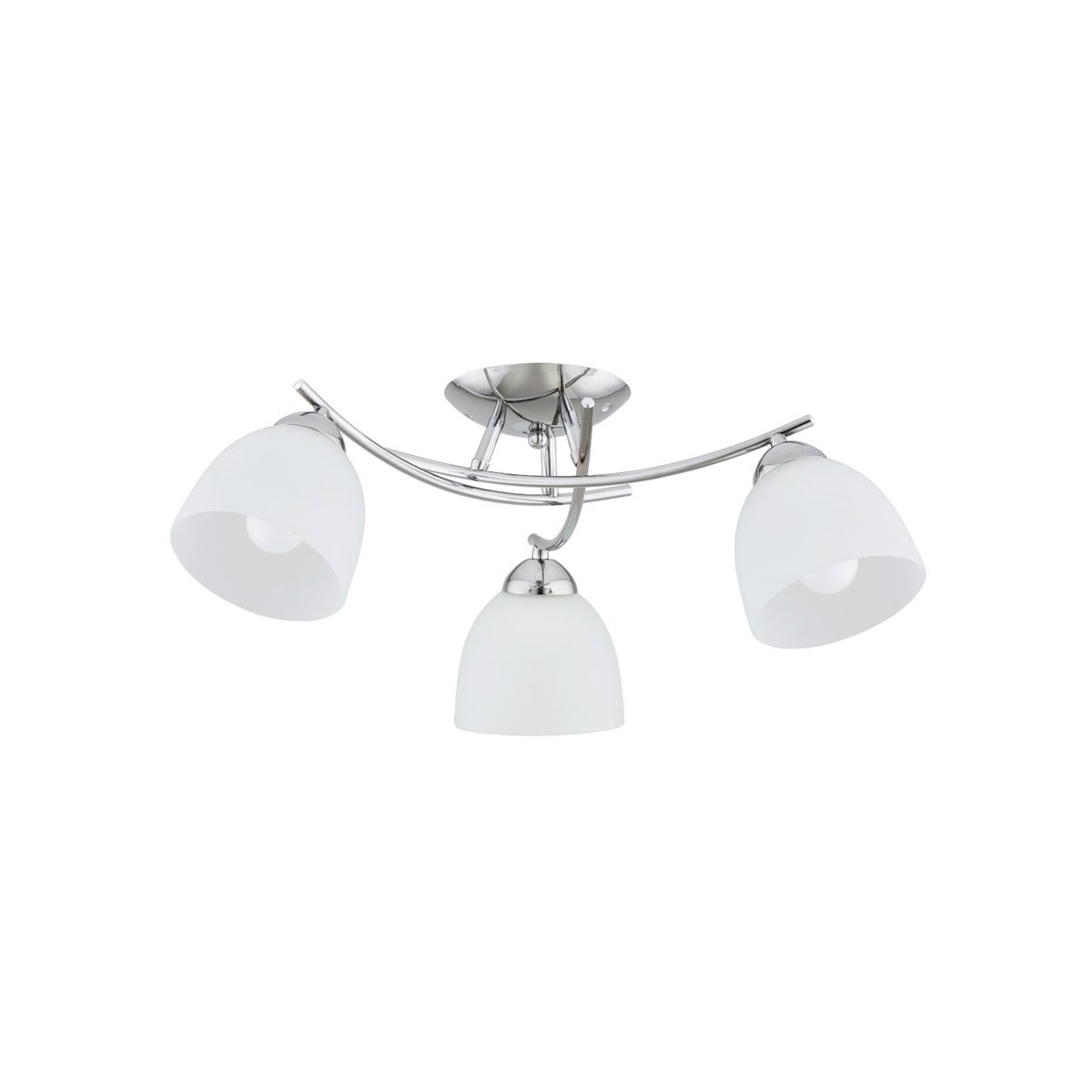 LAMPA SUFITOWA ALFA SEVA CHROM 3xE27