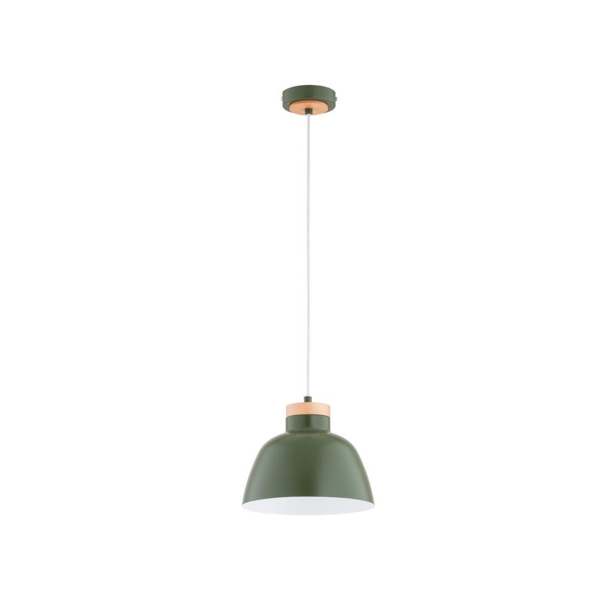 LAMPA WISZĄCA ALFA LORIEN EXE ZIELONA 1xE27