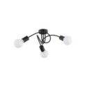 LAMPA SUFITOWA ALFA FARTA CZARNA 3xE27