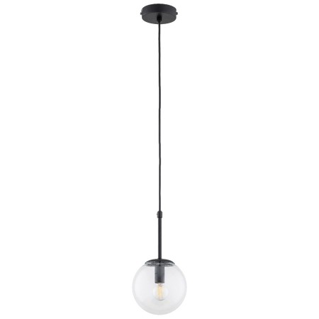 LAMPA WISZĄCA ALFA SEBIA CZARNA 1xE14