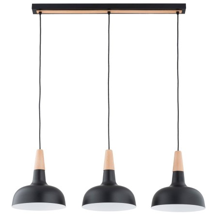 LAMPA WISZĄCA ALFA RODOS CZARNO-ZŁOTA 3xE27