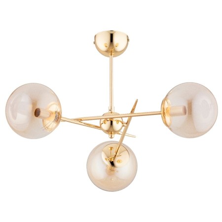 Lampa sufitowa Alfa Primery Gold 3xE14