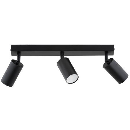 LAMPA SUFITOWA ALFA ATLET CZARNA 3xGU10