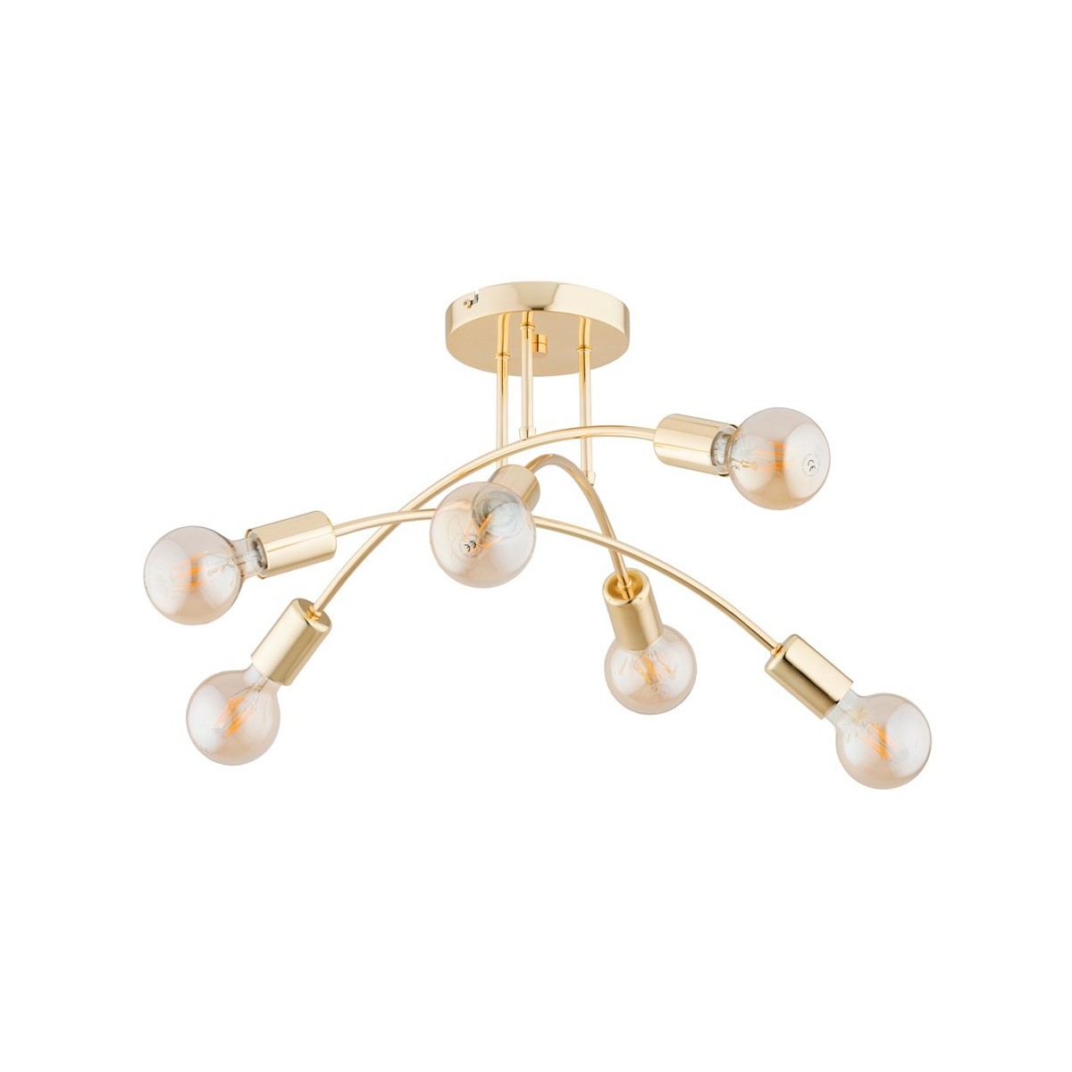 LAMPA SUFITOWA ALFA LANTI GOLD 6xE27