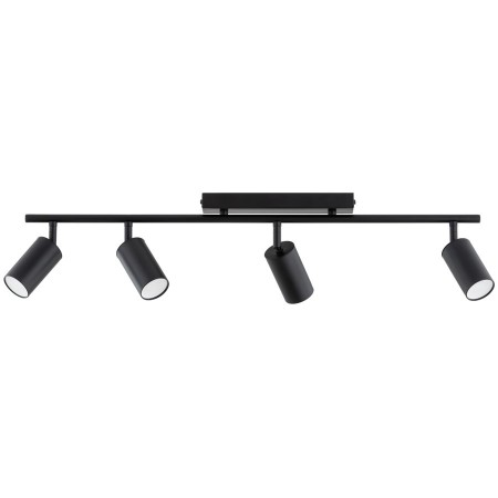 LAMPA SUFITOWA ALFA KAMEL CZARNA 4xGU10