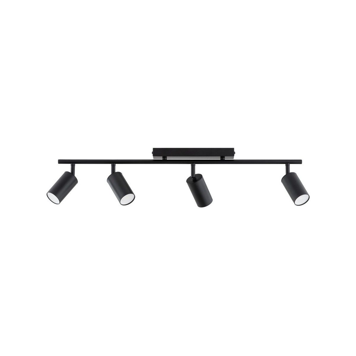 LAMPA SUFITOWA ALFA KAMEL CZARNA 4xGU10