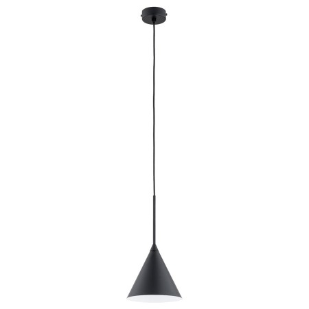 LAMPA WISZĄCA ALFA FABO CZARNA 1xE27