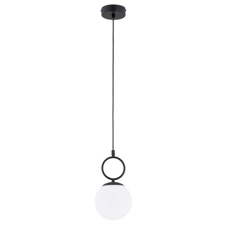 LAMPA WISZĄCA ALFA SITRO CZARNA & BIAŁA 1xE14