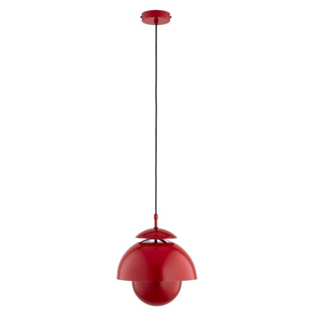 LAMPA WISZĄCA ALFA RUNO CZERWONA 1xE27