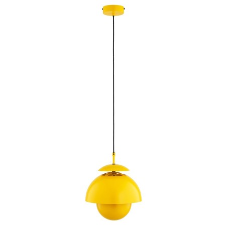 LAMPA WISZĄCA ALFA RUNO ŻÓŁTA 1xE27