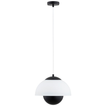 LAMPA WISZĄCA ALFA SETNA CZARNO-BIAŁA 1xE27