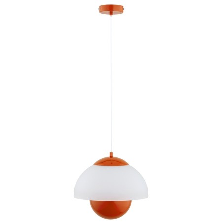 LAMPA WISZĄCA ALFA SETNA CZERWONA I BIAŁA 1xE27