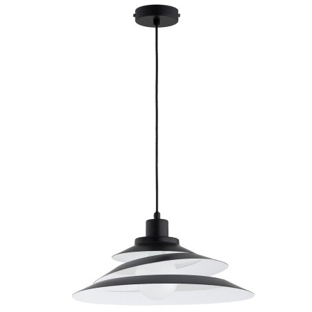 LAMPA WISZĄCA ALFA BALSA CZARNA 1xE27