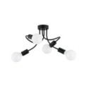 LAMPA SUFITOWA ALFA HITO CZARNA 4xE27