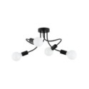 LAMPA SUFITOWA ALFA HITO MAX CZARNA 4xE27