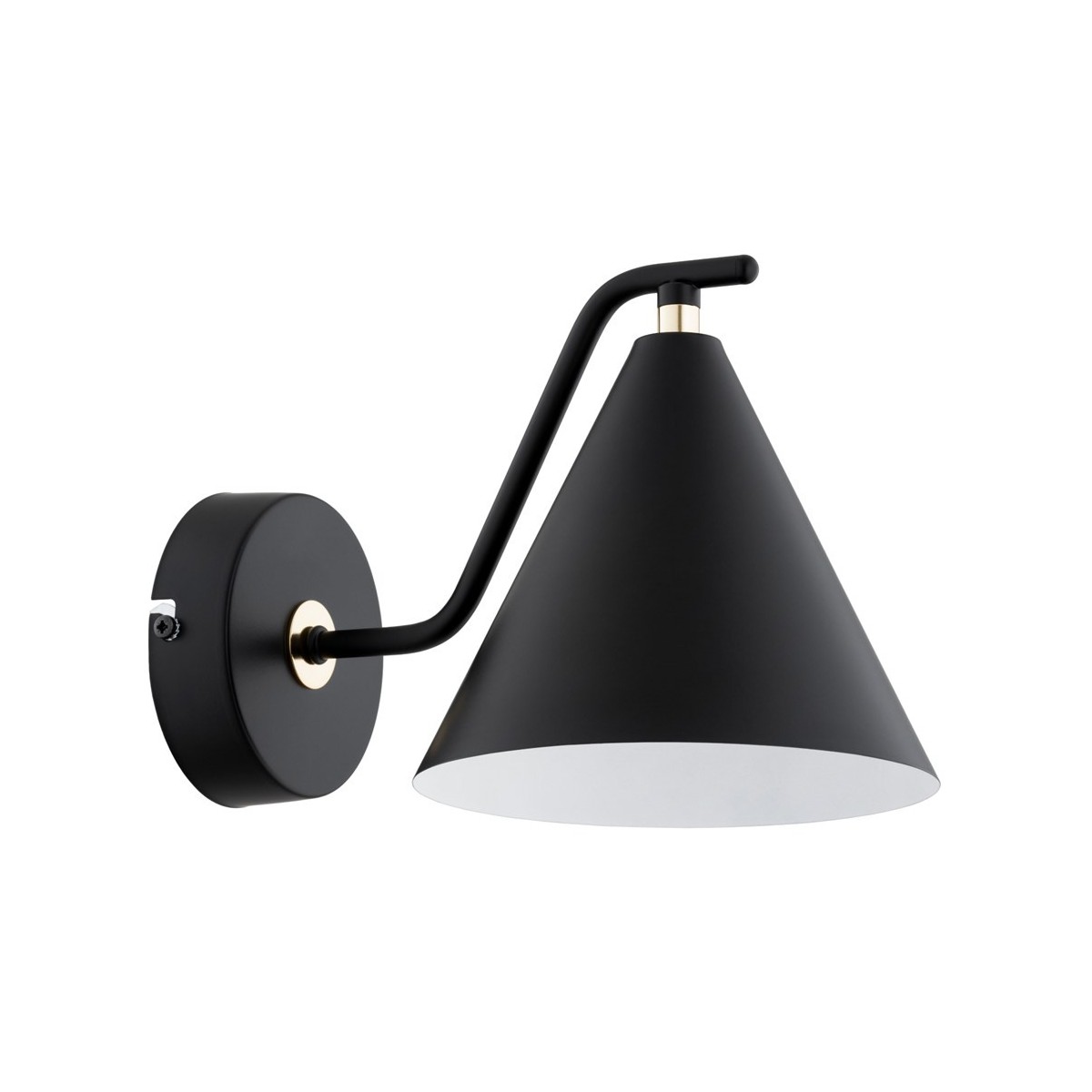 KINKIET ALFA ATLAS CZARNY 1xE27