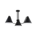 LAMPA SUFITOWA ALFA BLASK MIX CZARNY 3xE27