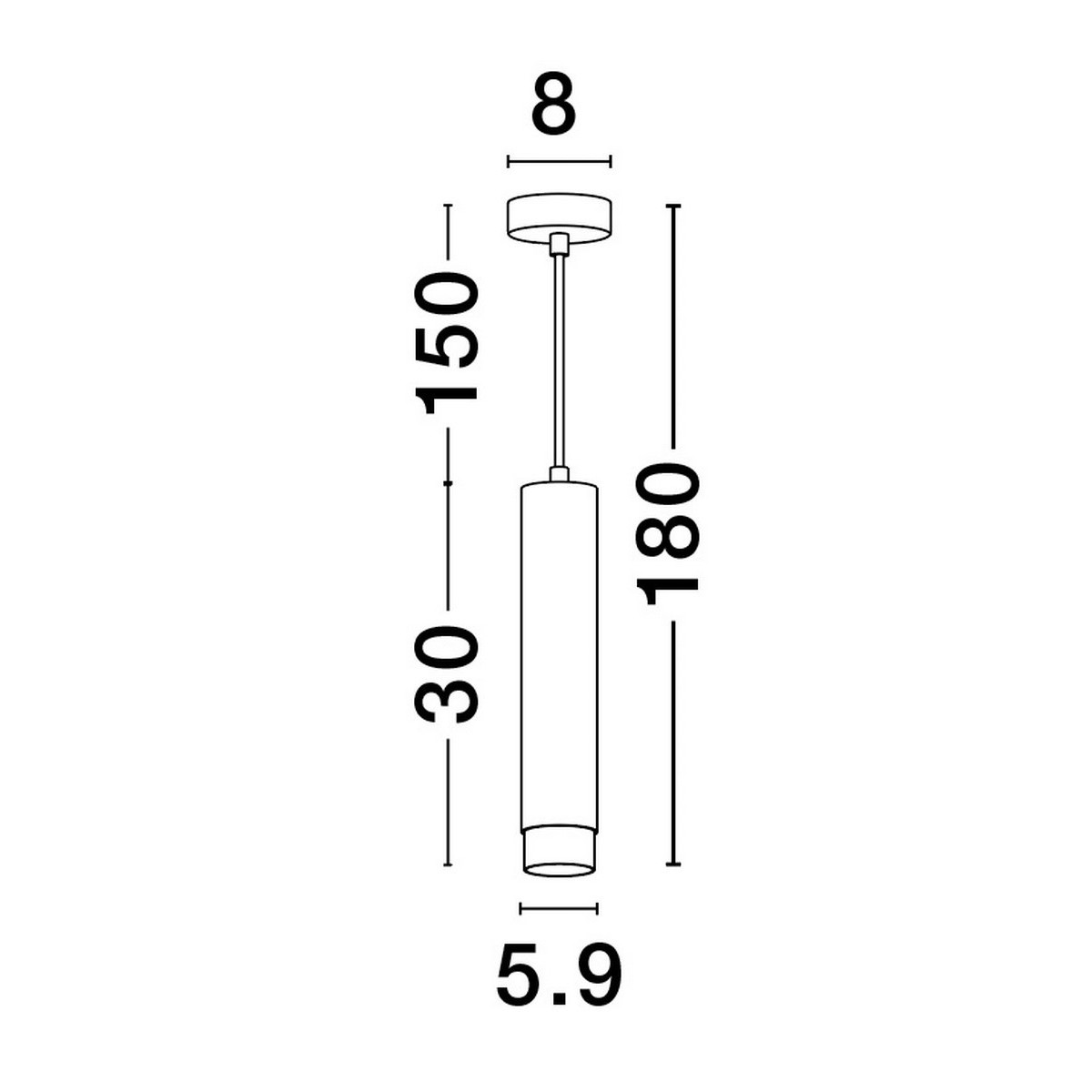 gustowna lampa wisząca Luces Exclusivas CAYES LE42621
