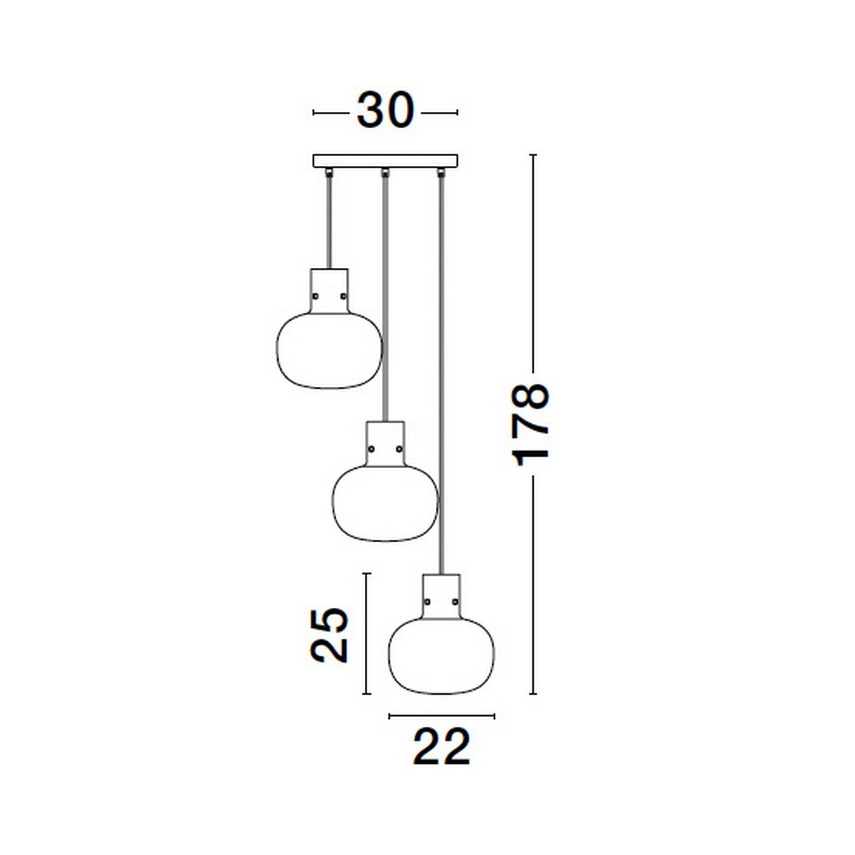 wykwintna lampa wisząca Luces Exclusivas PADRE LE42631