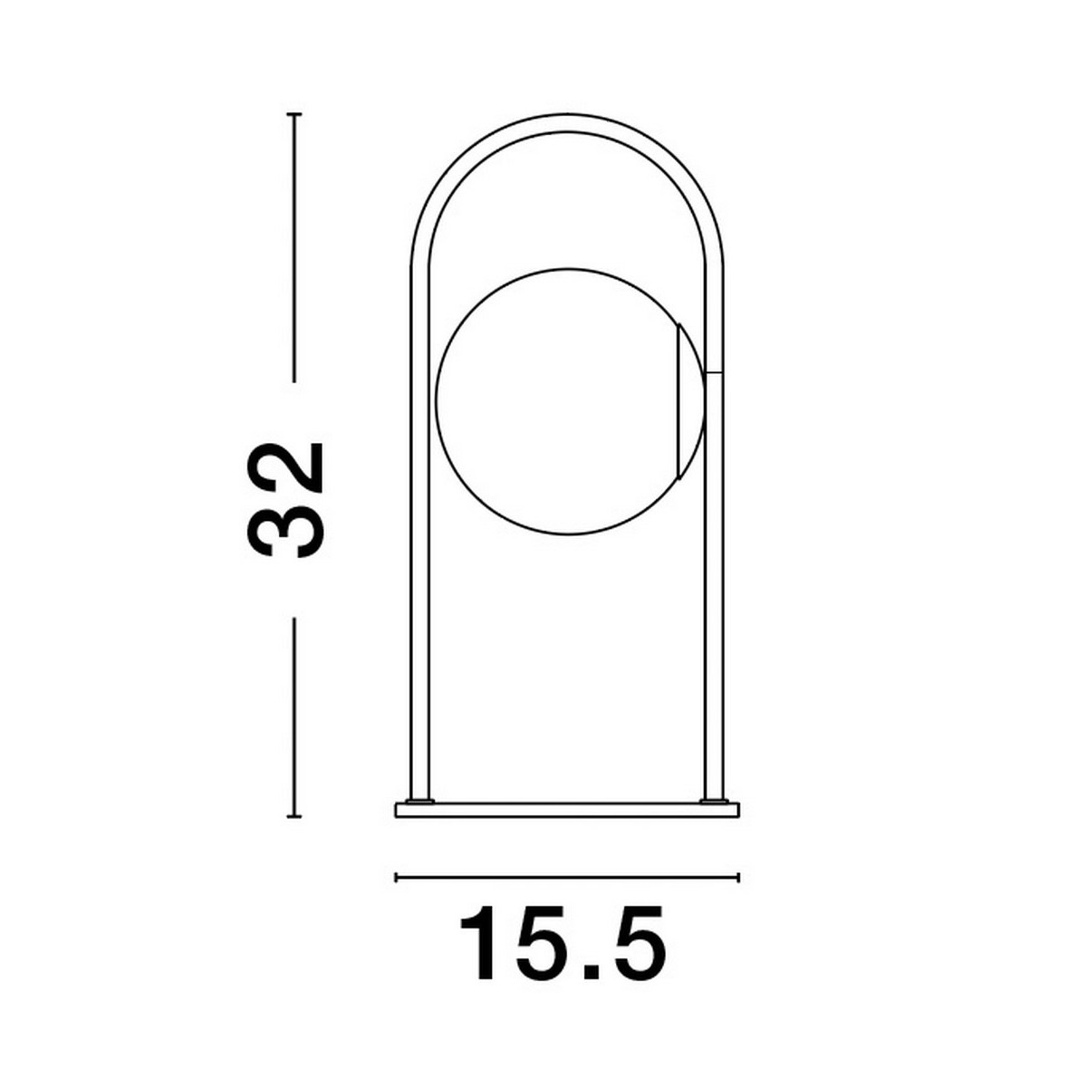 wykwintna lampa stołowa Luces Exclusivas YARA LE42734