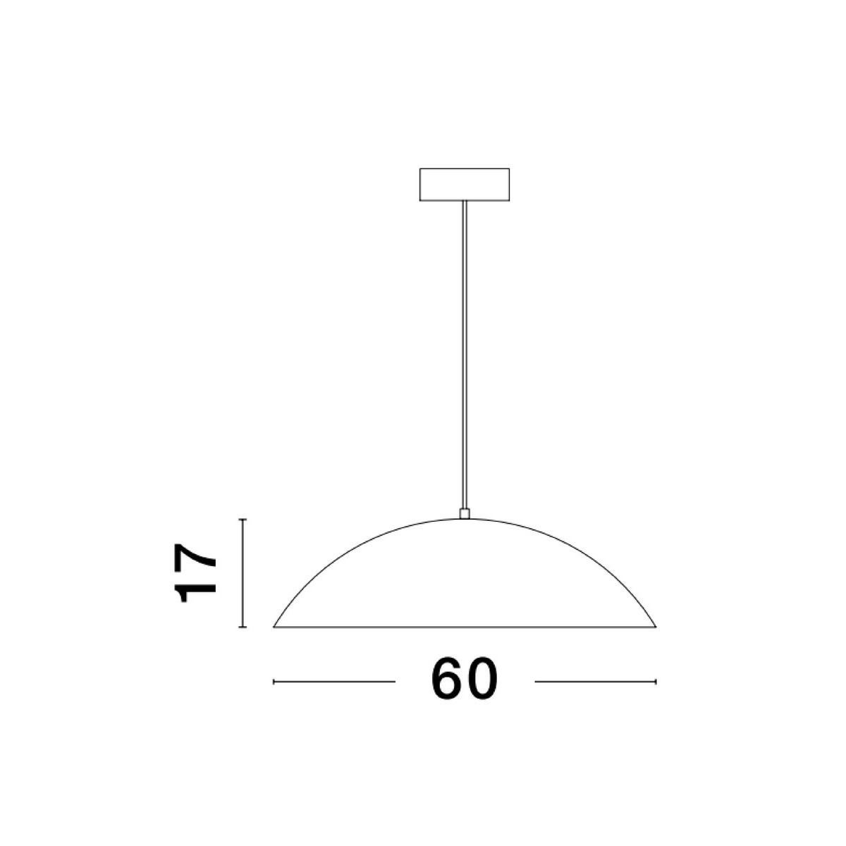 urokliwa lampa wisząca Luces Exclusivas VALLES LE42805