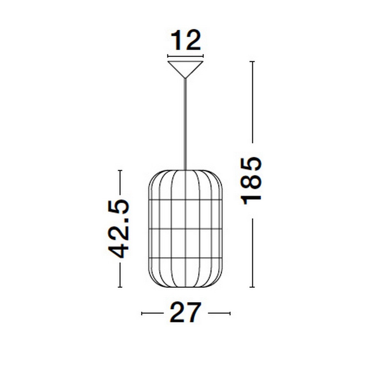 luksusowa lampa wisząca Luces Exclusivas PARANA LE42953