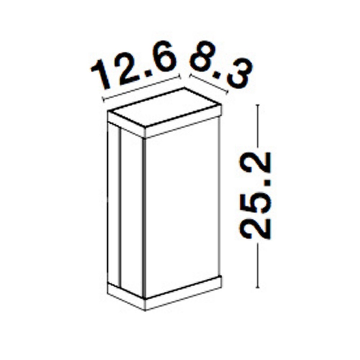 wyszukany kinkiet ogrodowy Luces Exclusivas BETANCOURT LE71551