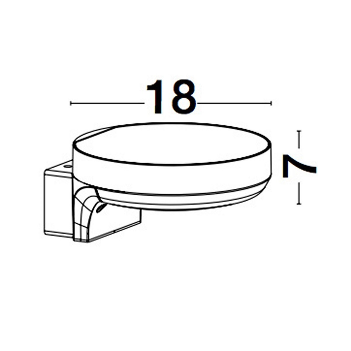 wytworny kinkiet ogrodowy Luces Exclusivas CAMPECHUELA LE71567