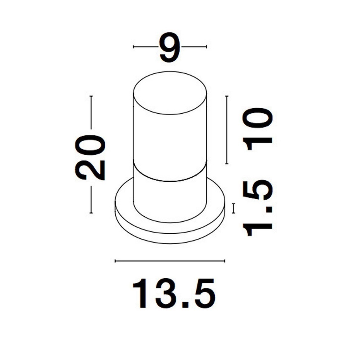 imponująca lampa ogrodowa - stojąca Luces Exclusivas VILLAHERMOSA LE71576