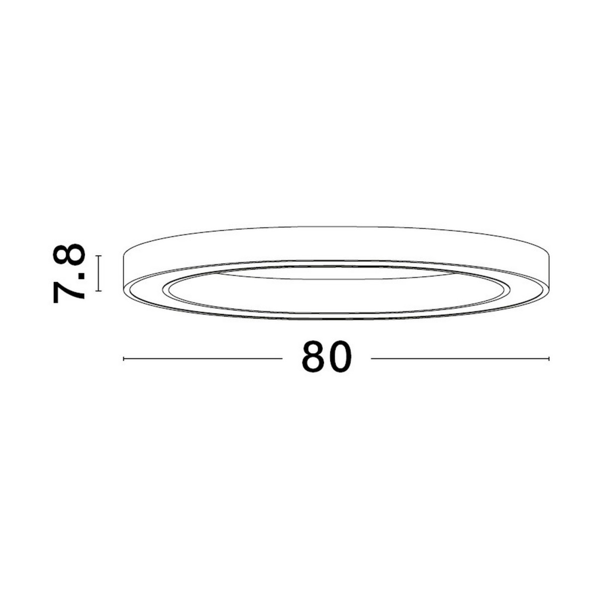 olśniewający plafon na sufit Luces Exclusivas MILPA