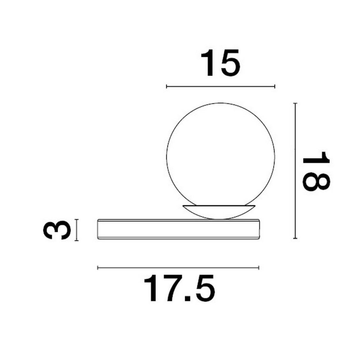 elitarna lampa stołowa Luces Exclusivas MERINO