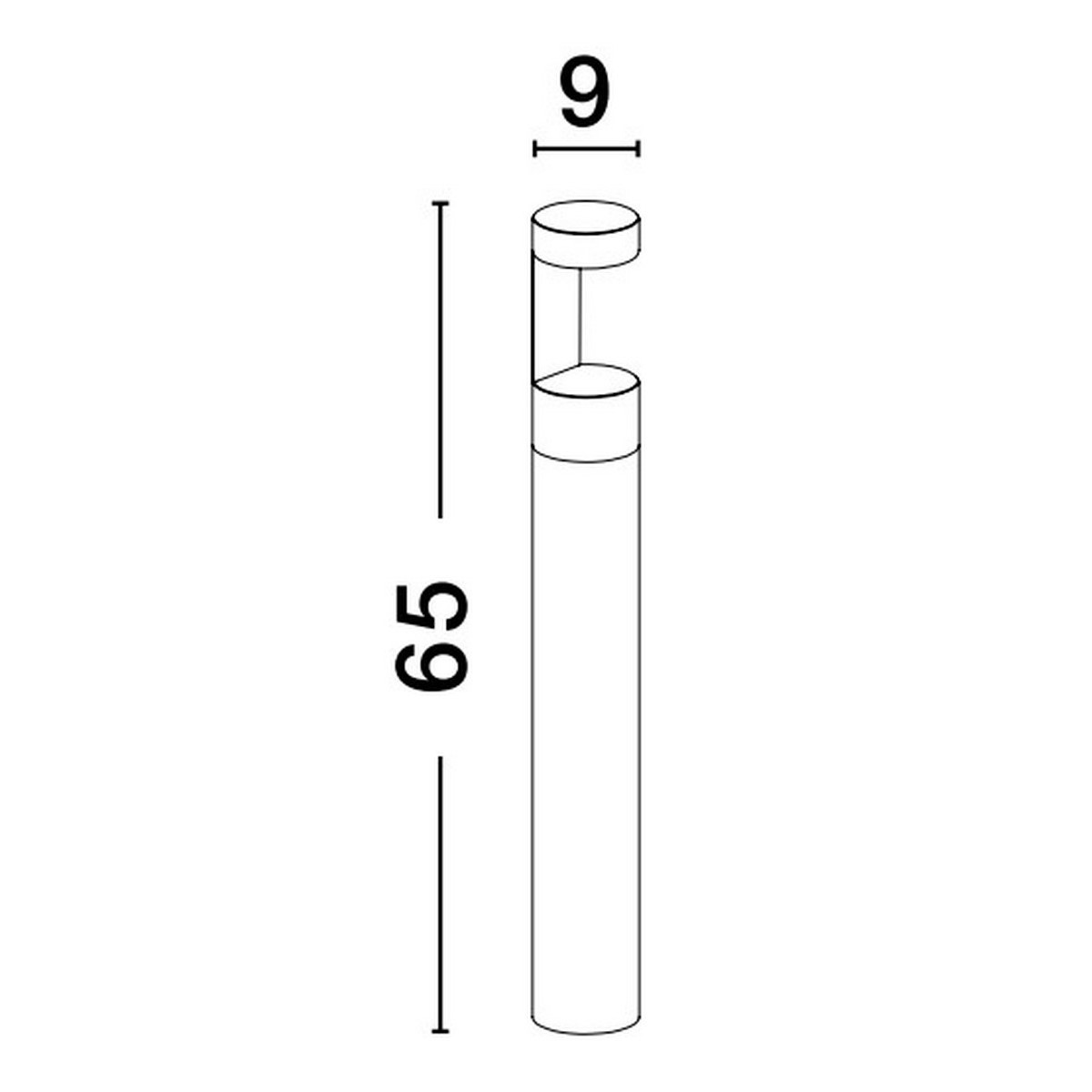 prestiżowa lampa ogrodowa - stojąca Luces Exclusivas ACATIC