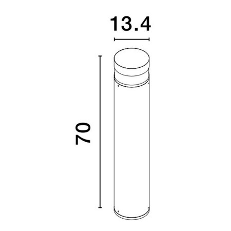 niezwykła lampa ogrodowa - stojąca Luces Exclusivas ACATIC