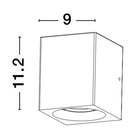 gustowny kinkiet ogrodowy Luces Exclusivas ACHLUM