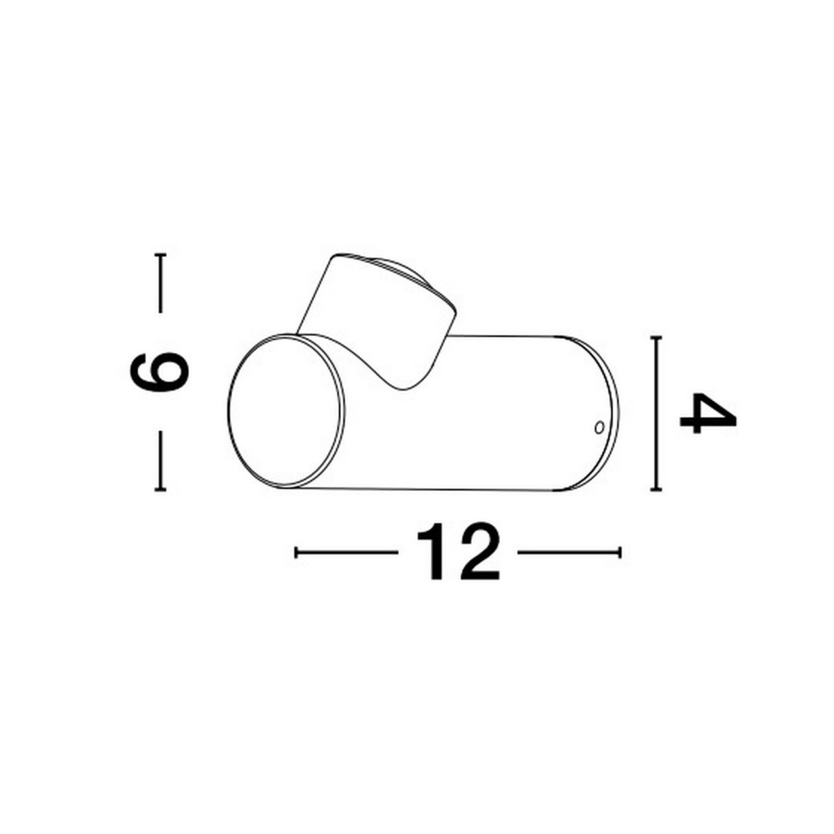 awangardowy kinkiet ogrodowy Luces Exclusivas BACUZE